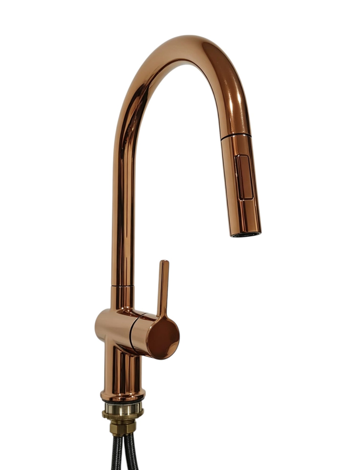 Rose Gold Pull Out Kitchen Faucet玫瑰金抽拉水龍頭