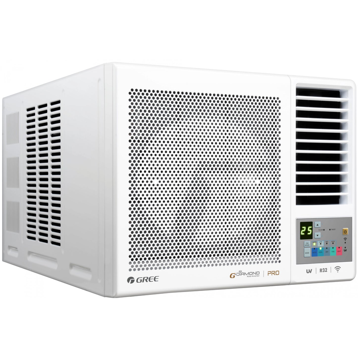 Gree 格力 GWH09PZ 1匹 雙黑鑽 變頻冷暖 G-Panel 窗口式冷氣機｜附遙控｜1級能源標籤