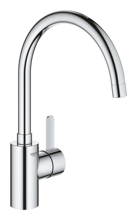 GROHE 廚房水龍頭，葡萄牙製造，Chrome 鍍鉻耐用設計，冷熱水一體化