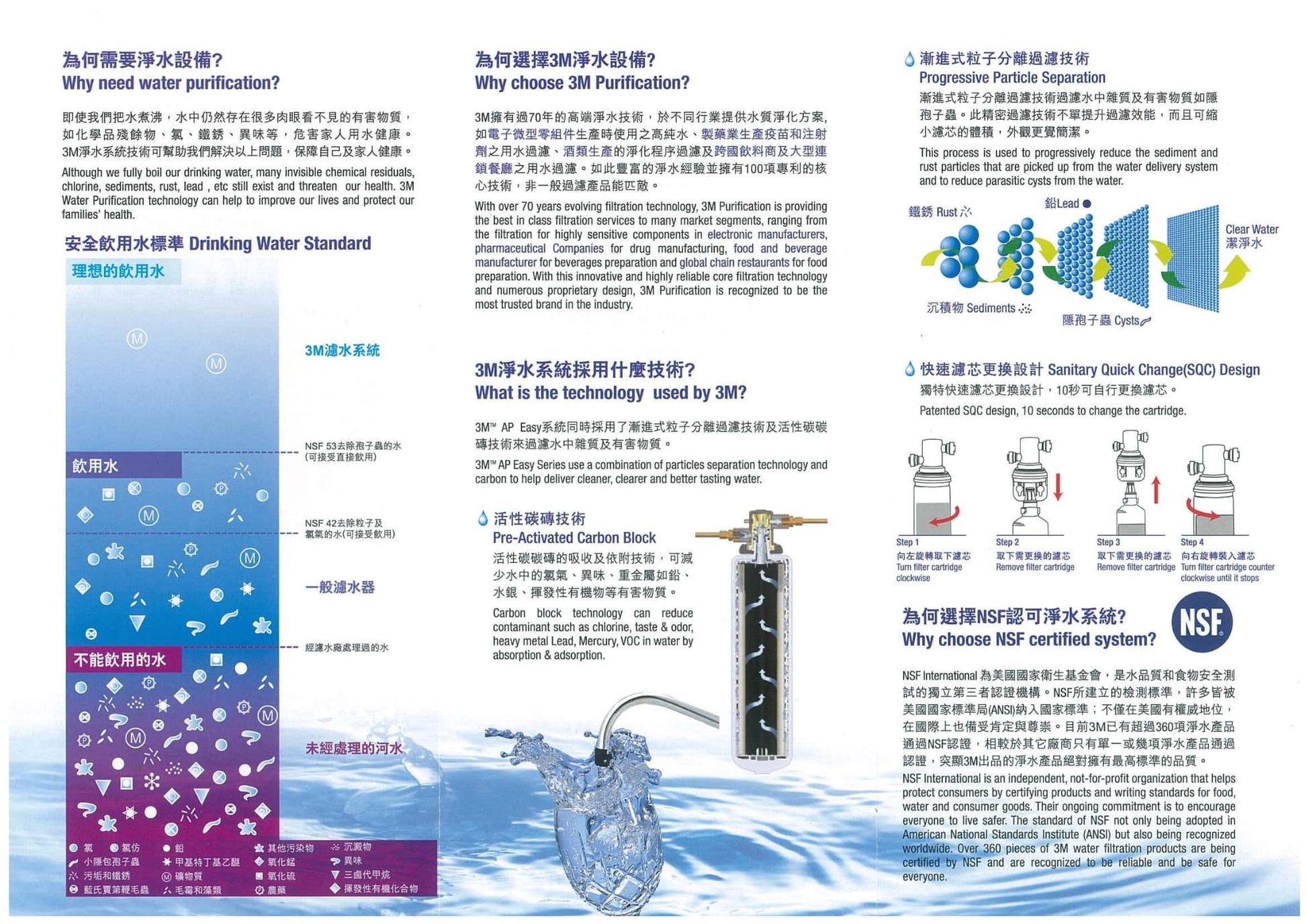 3M AP Easy Complete filter system, 3-in-1 faucet, GA certified, easy installation, reliable warranty, perfect for Hong Kong homes