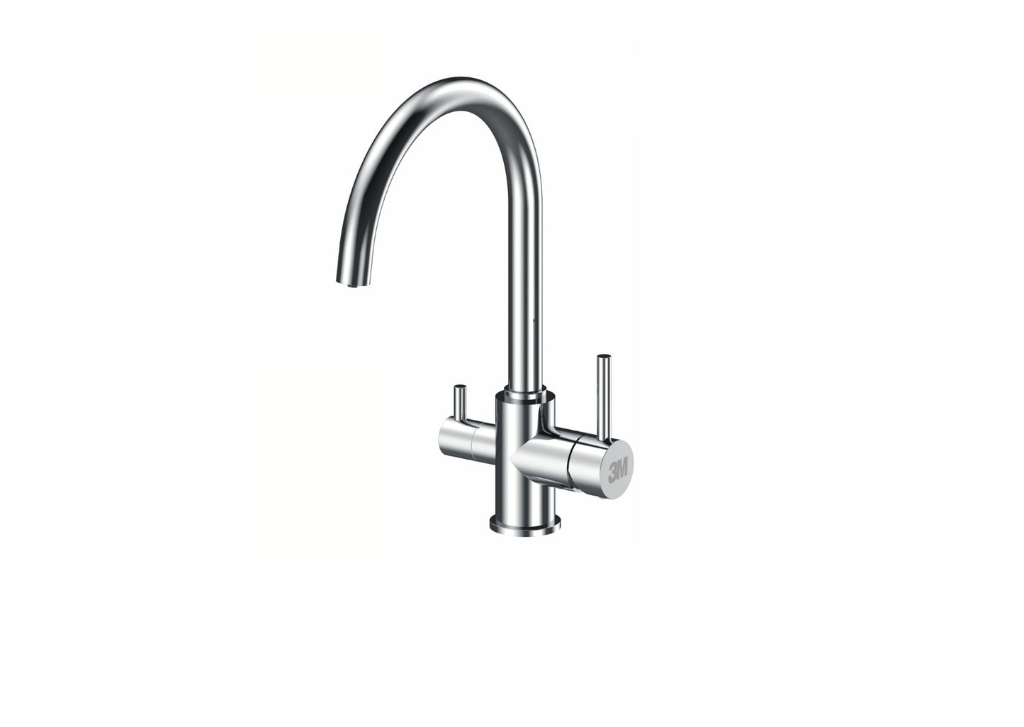 3M 3-in-1 faucet, GA certified, original warranty, easy install, ideal for Hong Kong homes