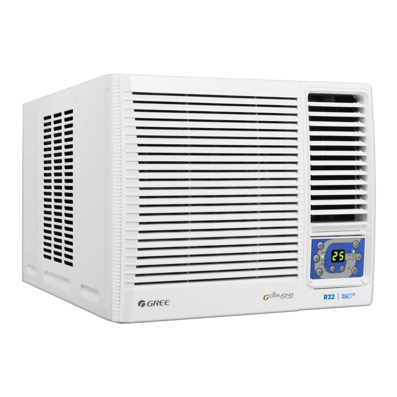 Gree 格力 GWV63Z 2.5匹 G-Diamond 星級雙黑鑽 R32雪種 變頻遙控窗口式冷氣機｜強勁製冷｜1級能源標籤