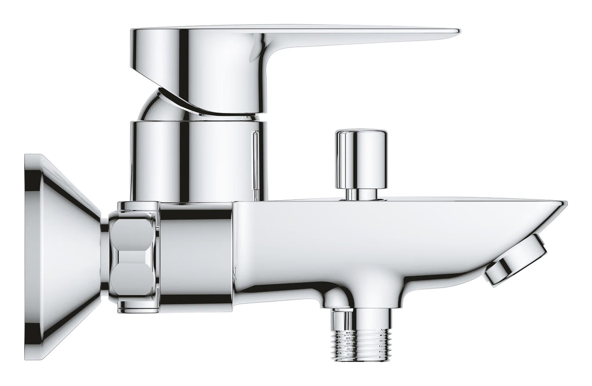 GROHE Start Edge 23348001 單柄浴缸龍頭 側面圖