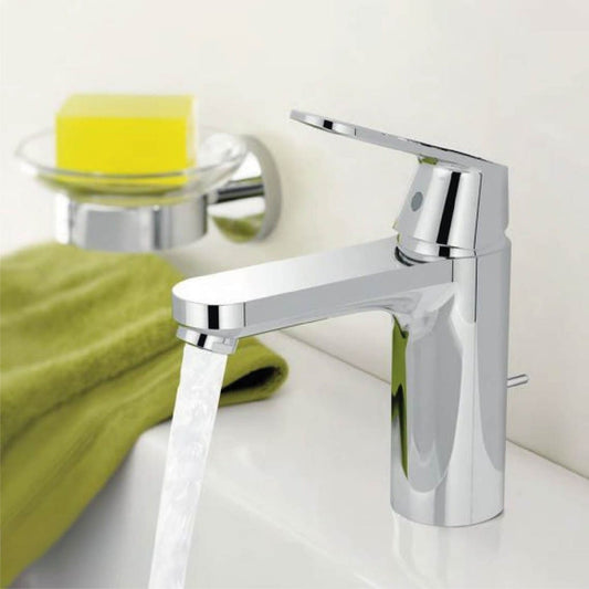 GROHE Eurosmart 廚房水龍頭，Chrome 鍍鉻耐用設計，冷熱水一體化