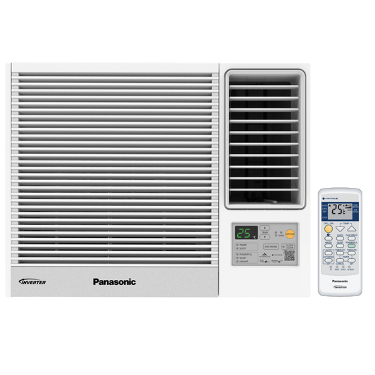 Panasonic 樂聲牌 CW‑HU120AA 1.5匹 Inverter PRO Wi‑Fi 變頻淨冷窗口冷氣機｜nanoe® X 淨化｜附無線遙控｜1級能源效益標籤