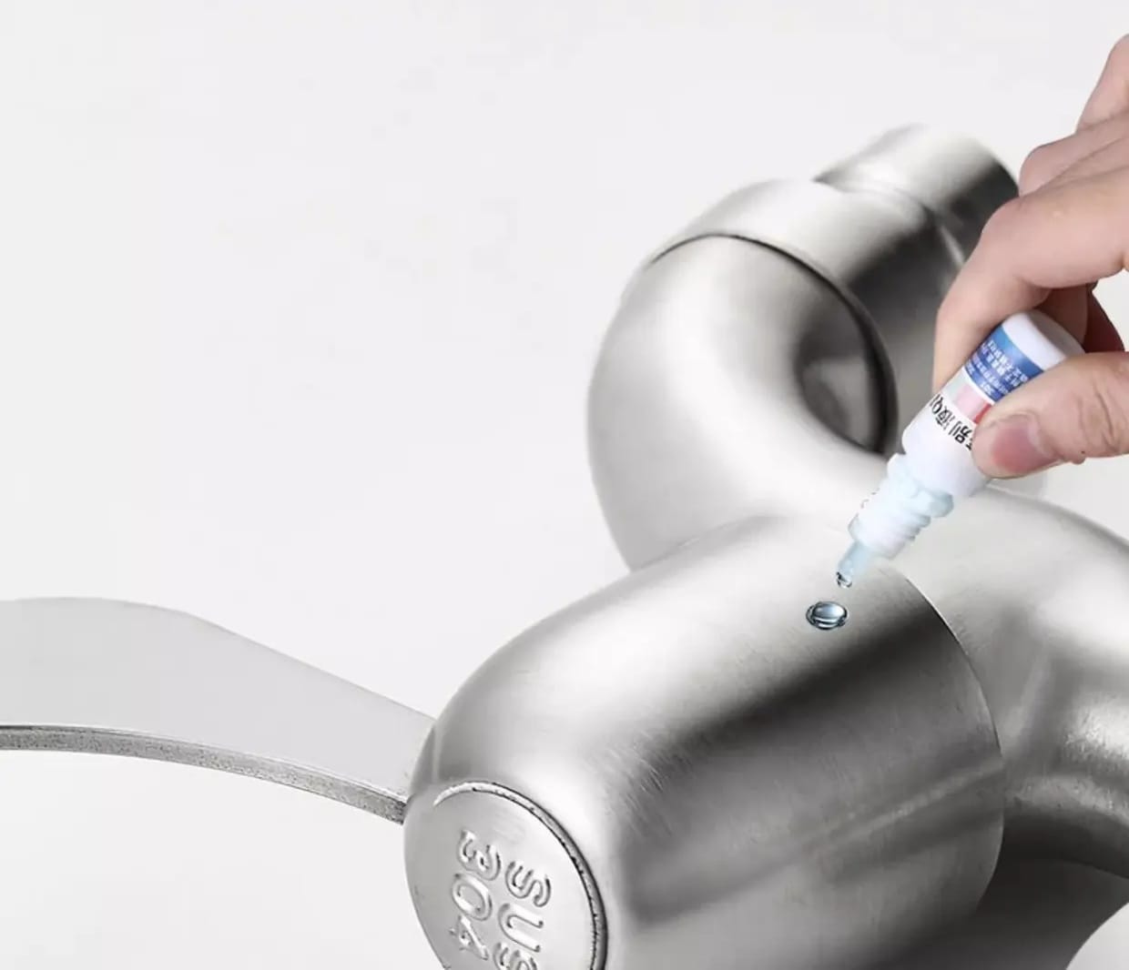SUS304 Stainless Steel Laundry Tap | Brushed Nickle Finishing | Durable Anti-Rust | Faucet | Washing Machine Tap |  304不鏽鋼洗衣機龍頭｜拉絲表面｜耐用防鏽 | (LT-2037)