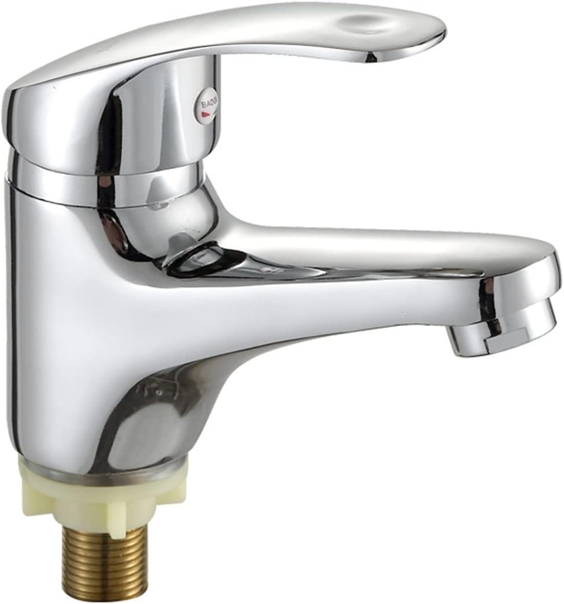 Solid Brass Cold Water Basin Faucet Wholesale, Single Hole Bathroom Faucet Supplier, Chrome Finish Cold Water Tap