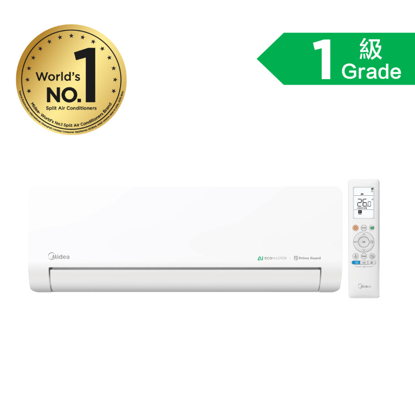 Midea MS‑09CRF8F numen 1HP Split AC Wi‑Fi Smart Control